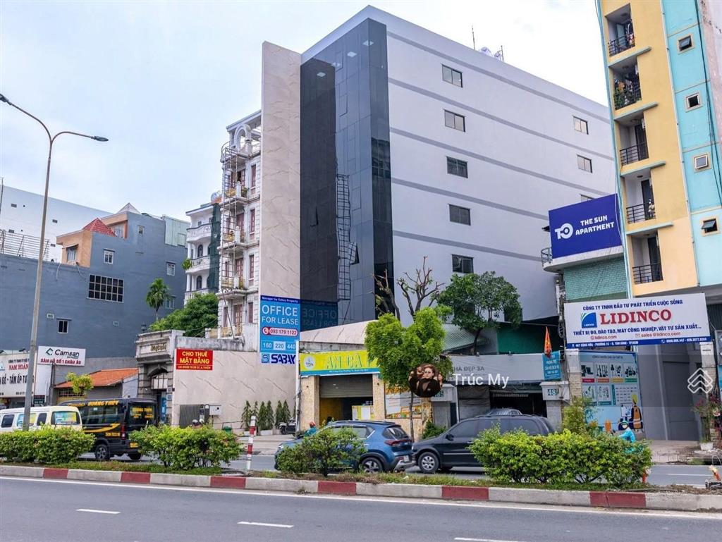 Cho thuê tòa nhà cộng hòa, tân bình, dt 9x30m hầm + 7 lầu, 350 triệu/tháng