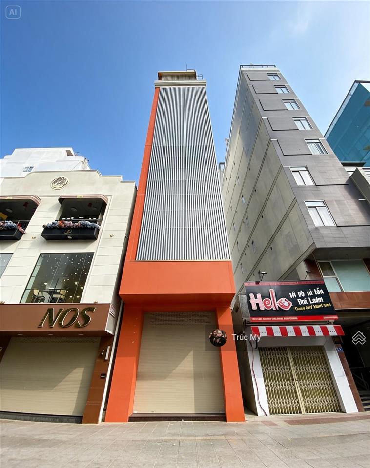 Cho thuê tòa nhà tôn thất tùng, quận 1  dt 5x25m  trệt + 7 lầu  140 triệu/tháng