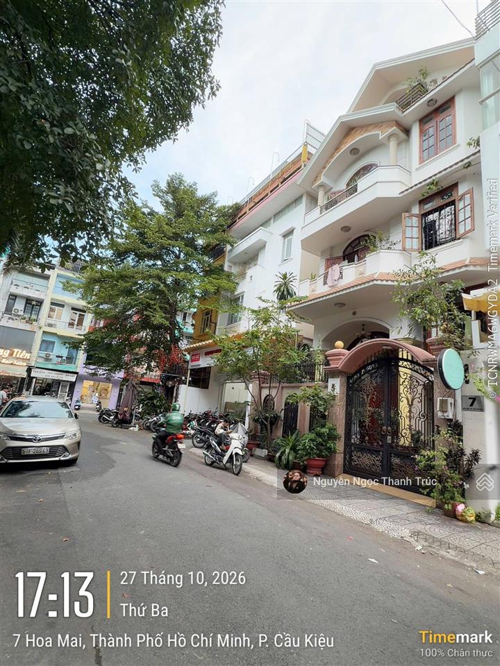 Cho thuê nhà mặt tiền hoa mai  phú nhuận  9x18m  65 triệu