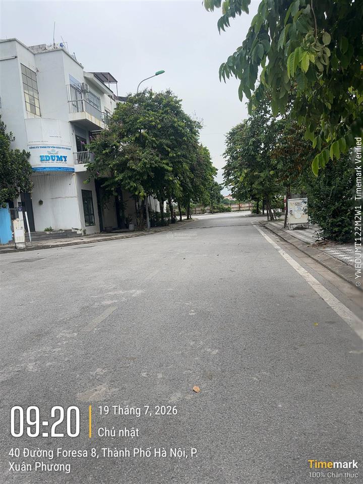 Cho thuê lâu dài liền kề foresa xuân phương  85m2, 4 tầng, nhà đẹp, giá thuê tốt