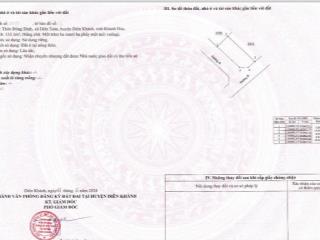 Bán đất tđc diên toàn lô góc 2 mặt tiền gần trường học giá cần tiền bán gấp 0762 111 ***