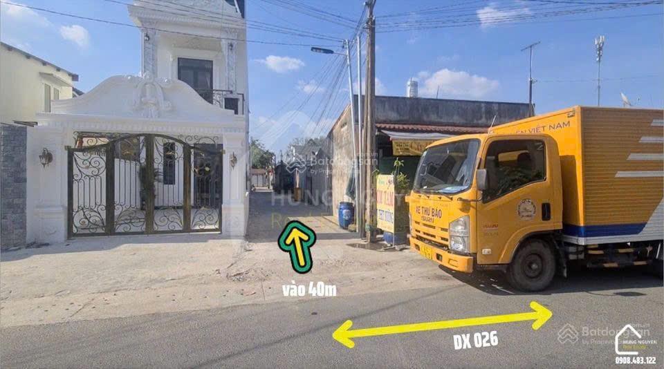 Bán đất tại phú mỹ, thủ dầu một, bình dương 2,360 tỷ 106m2 siêu hot, nhiều tiện ích cách chợ 100m