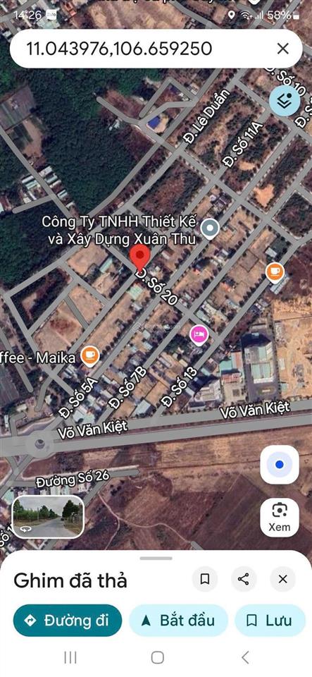 Bán đất 300m2, 5,7 tỷ ở đường 11b, phường hòa phú, thành phố thủ dầu một giá ưu đãi tách ra 3 lô ok