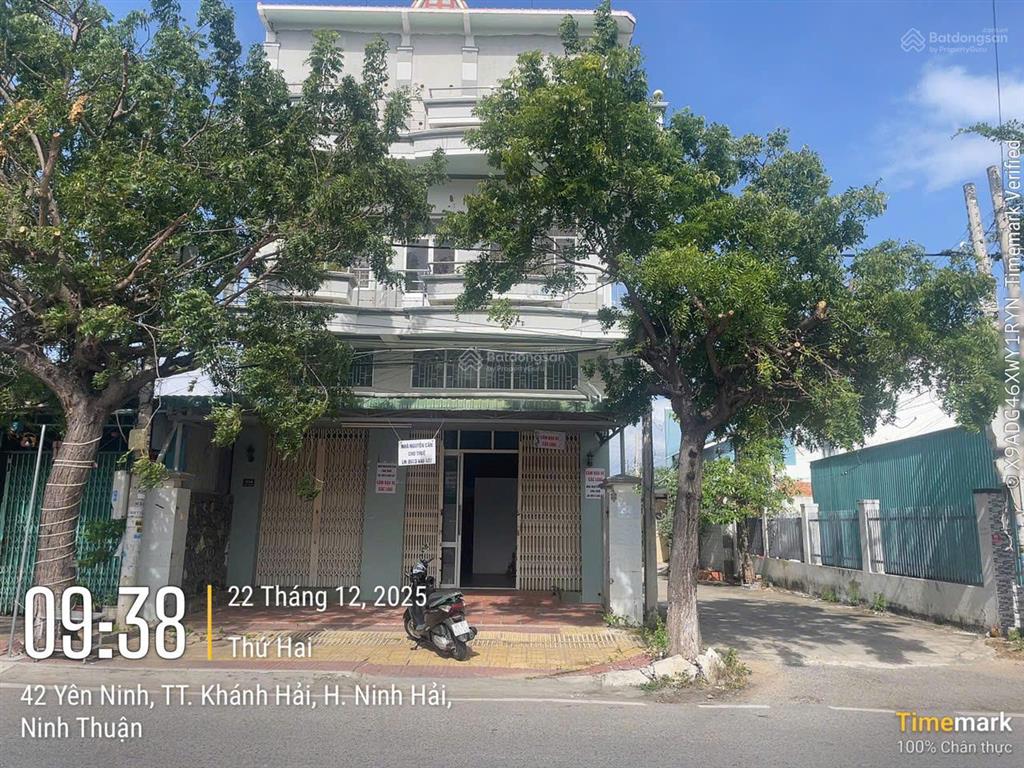 Cho thuê khách sạn 2 mặt tiền số 234 đường yên ninh, ninh chữ, khánh hoà
