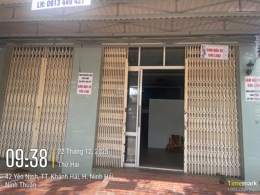 Cho thuê khách sạn 2 mặt tiền số 234 đường yên ninh, ninh chữ, khánh hoà