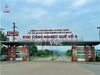 Kcn quế võ 2, bắc ninh 4.5ha có chia nhỏ