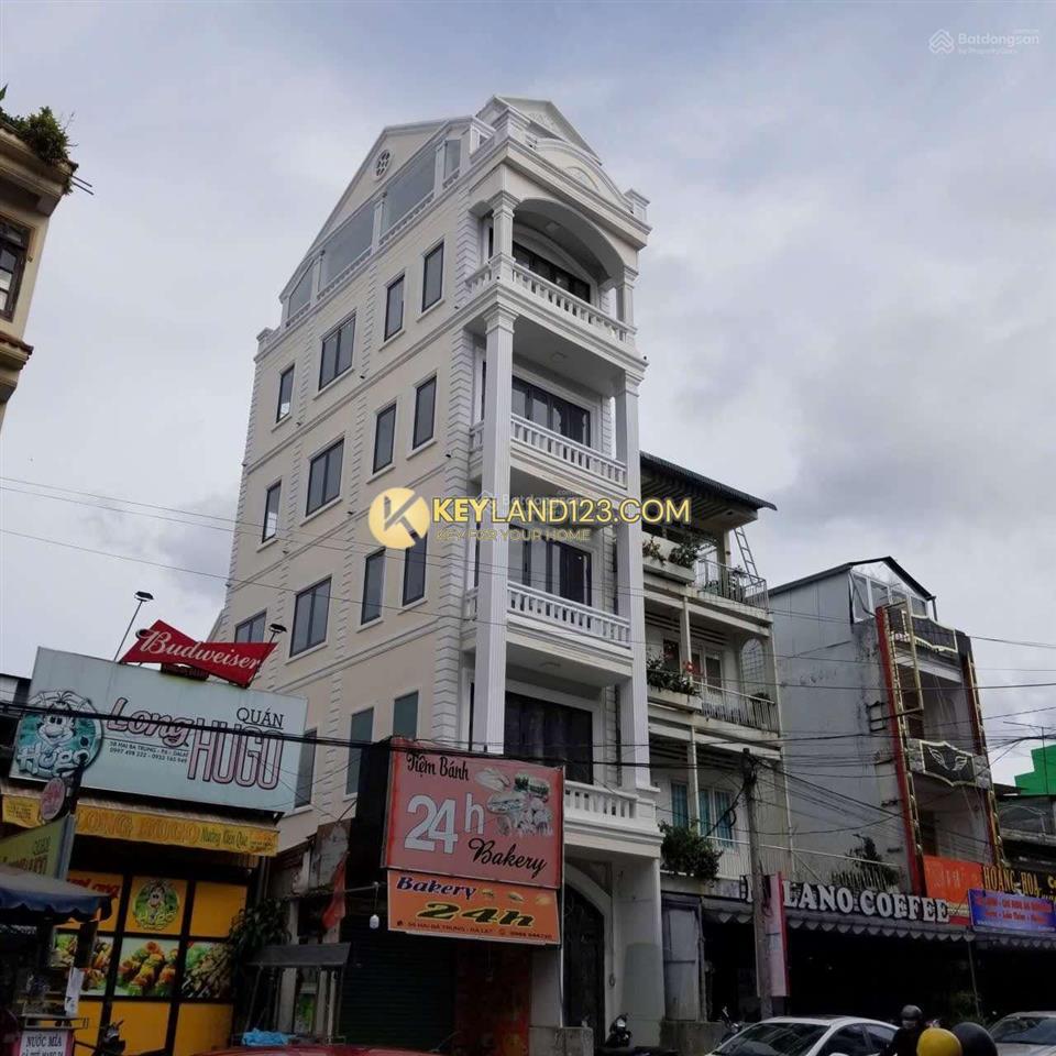 Giảm sâu 4,6 tỷ bán nhanh nhà 7 tầng 2 mặt tiền hai bà trưng, đà lạt