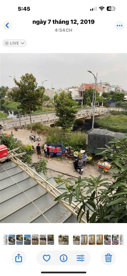 Nhà 2 mặt tiền 57m hoàn công phường tam bình