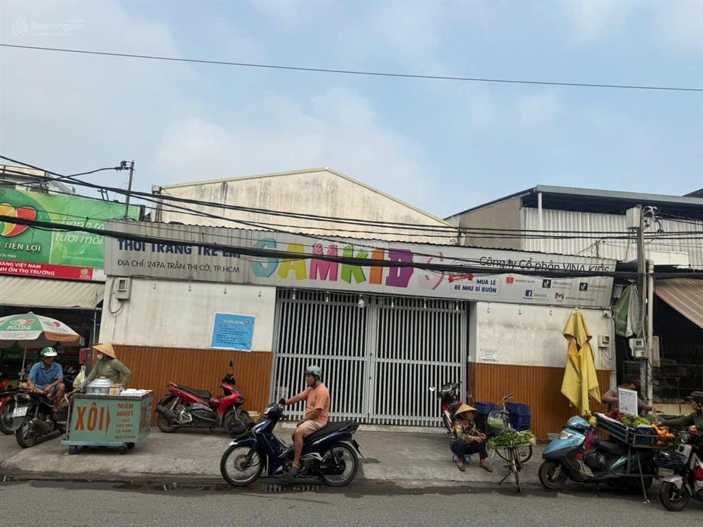 Bán lô đất đẹp mặt tiền đường trần thị cờ (mặt chợ) phường thới an quận 12