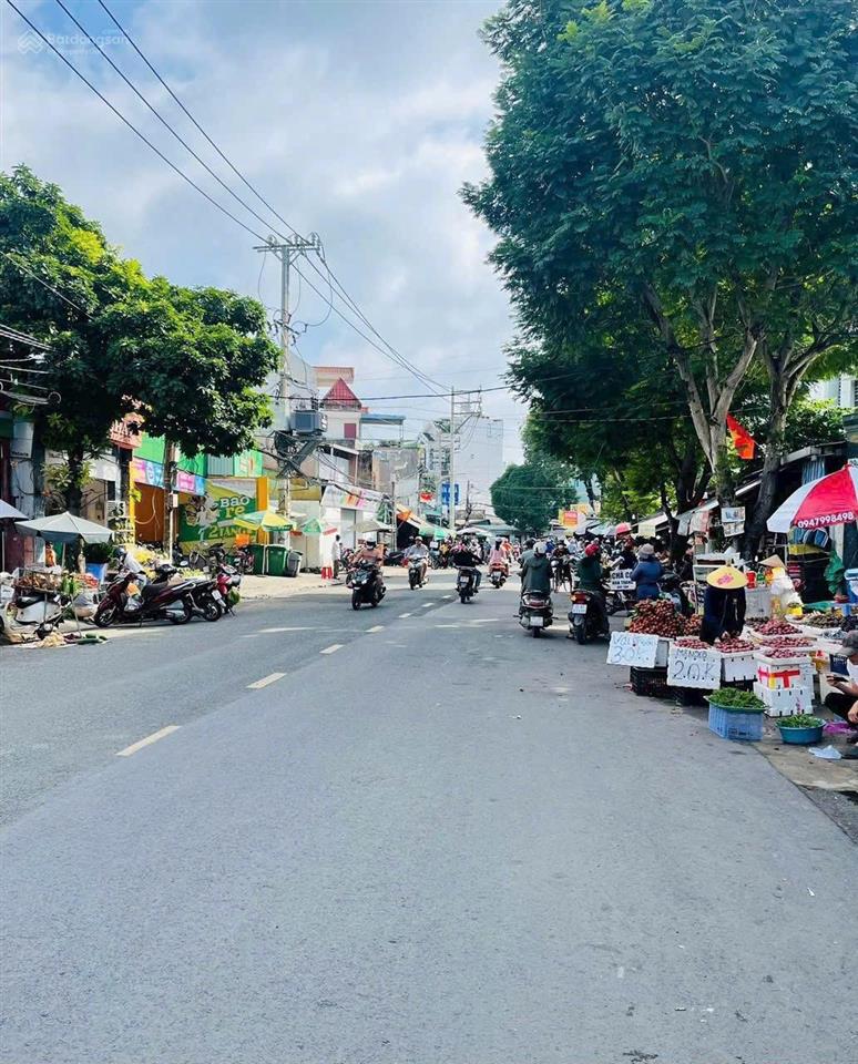 Bán lô đất đẹp mặt tiền đường trần thị cờ (mặt chợ) phường thới an quận 12