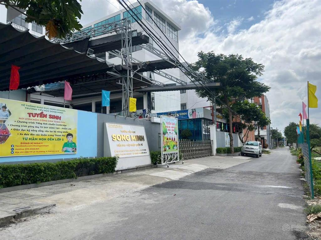 Bán lô đất đẹp khu phân lô đường lê thị riêng phường thới an quận 12  giá 4.85 tỷ