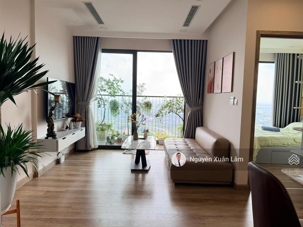 Cần bán căn 58m2 full đồ mới đẹp view sông hồng thoáng mát, giá rẻ 4.290 tỷ bp haven ecopark