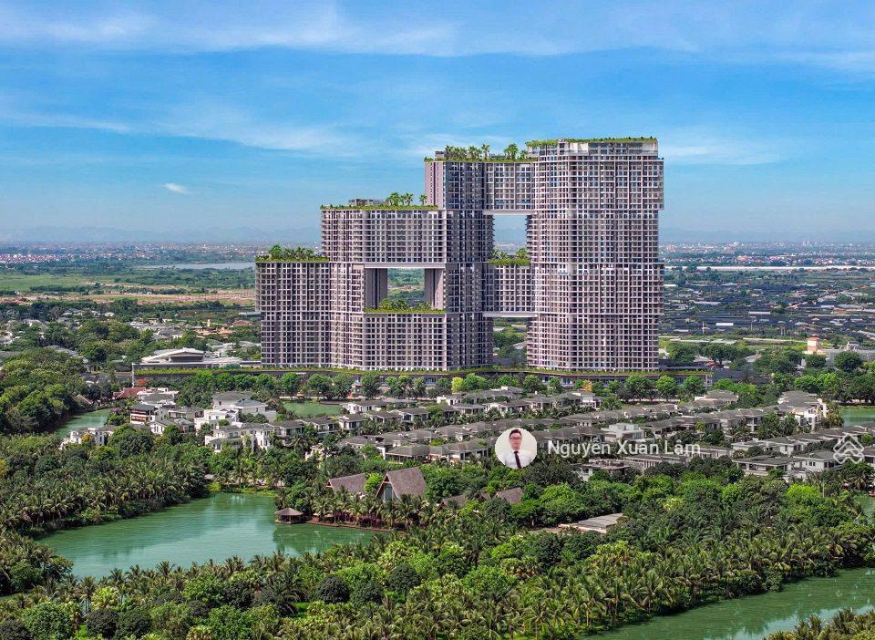 Cần bán 60m2 full đồ view sông hồng nhìn alluvia giá rẻ 4.5 tỷ bao phí sky foret  ecopark