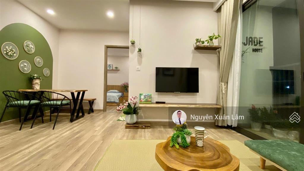 Cần cho thuê 58m² full đồ mới đẹp view nhìn biệt thự đảo, giá tốt 8 triệu/th haven ecopark