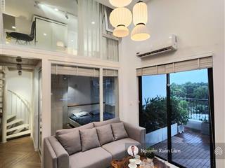 Cần cho thuê duplex 55m2 full đồ đẹp giá rẻ 12 triệu/tháng aquabay  ecopark