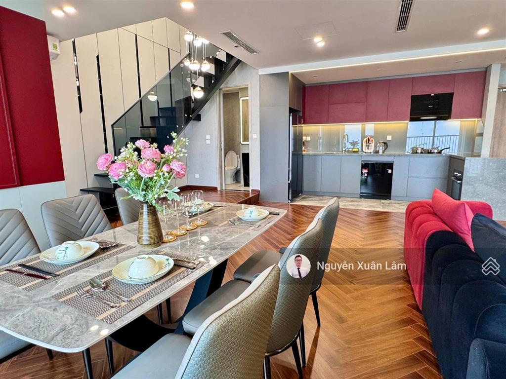 Cần cho thuê 120m2 mezza duplex full đồ đẹp lung linh giá rẻ 25 triệu onsen  ecopark