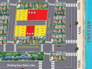 Bán đất mặt đường giáp biển quất lâm, phân lô, ô tô tránh, 100m, mt5m, 1.9 tỷ