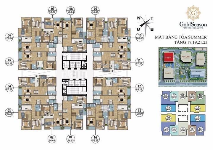 Bán căn hộ tòa goldseason tại thanh xuân giá 9,3 tỷ 3pn/2wc tầng trung full nội thất  0976 122 ***