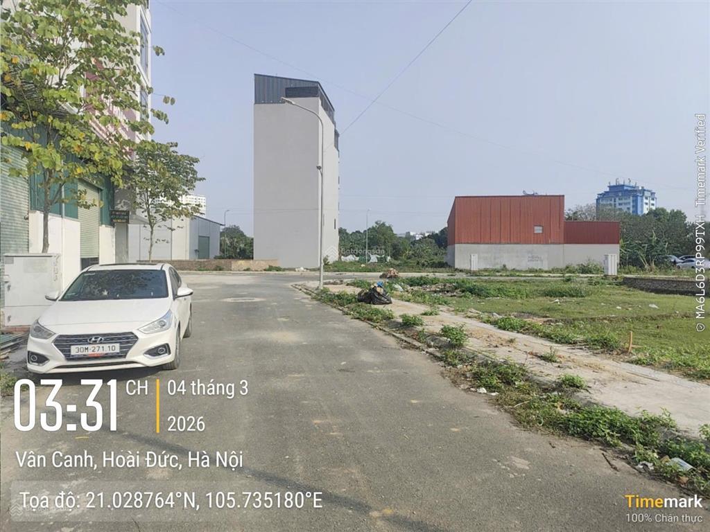 Bán gấp 78m2 đất dịch vụ vân canh khu 25ha giá cực tốt
