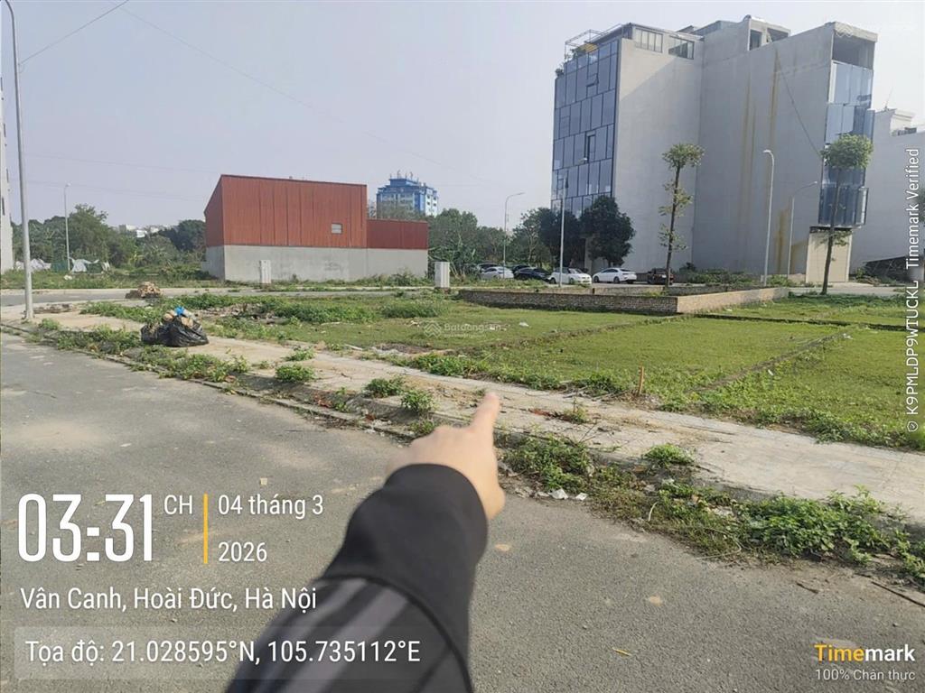 Bán gấp 78m2 đất dịch vụ vân canh khu 25ha giá cực tốt