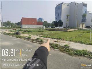 Bán gấp 78m2 đất dịch vụ vân canh khu 25ha giá cực tốt