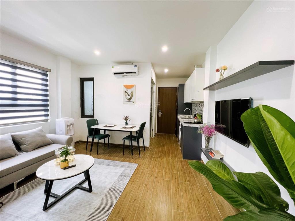Khai trương giảm giá căn hộ đủ đồ mới tinh có ban công ở ngay tại đào tấn chỉ từ 7tr8/th