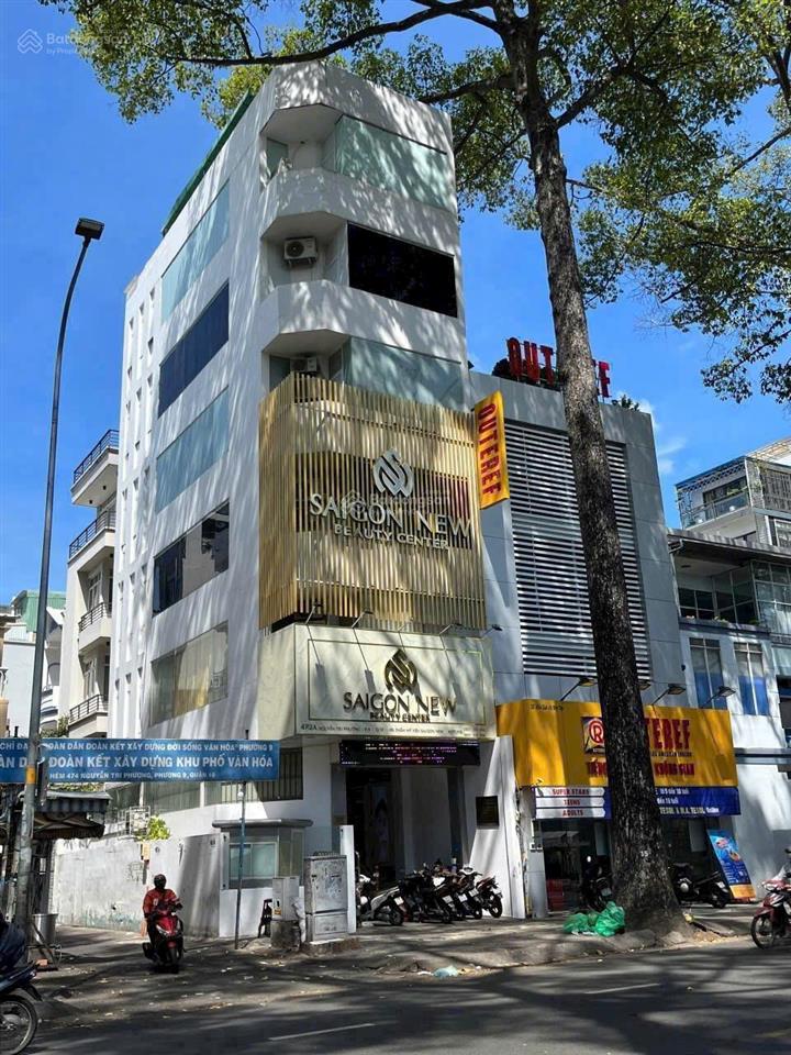 Bán nhà 2 mặt tiền đường 3 tháng 2, quận 10 ( 4x25m )  vị trí vàng kinh doanh  giá 36.5 tỷ.