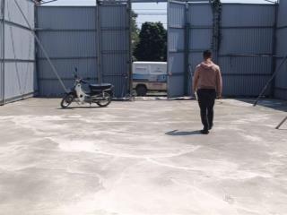 Ct kho xưởng đường bờ tây sông nhuệ, cầu noi, dt 850m2, mt 15m xe 10t vào, điện 3fa, nước sạch