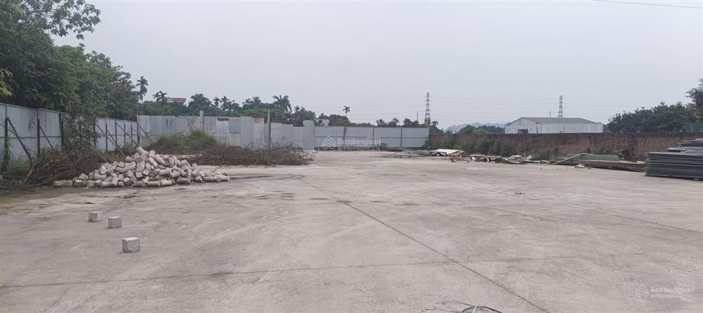 Cho thuê mặt bằng dt 1416m2, km14 đại lộ thăng long, xã an khánh picleball, bãi vlxd,.. 20k/m