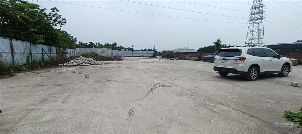 Cho thuê mặt bằng dt 1416m2, km14 đại lộ thăng long, xã an khánh picleball, bãi vlxd,.. 20k/m