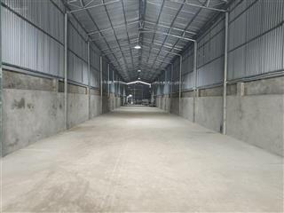 Cho thuê kho xưởng km14 đường đại lộ thăng long, an khánh, dt 800m2, 2 mặt tiền, xe công vào, 33tr