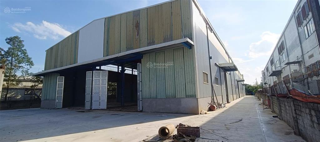 Kho xưởng kcn thạch thấtquốc oai, dt 3000m2, pccc nghiệm thu, điện 3 fa, xuất vat, xe công, bảo vệ