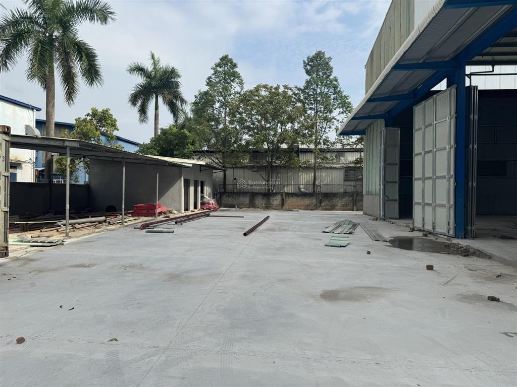 Kho xưởng kcn thạch thấtquốc oai, dt 3000m2, pccc nghiệm thu, điện 3 fa, xuất vat, xe công, bảo vệ