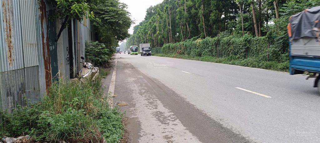 Cho thuê kho xưởng km14 mặt đường đại lộ thăng long, an khánh, dt 300m2, mt 35m, xe công, xuất vat