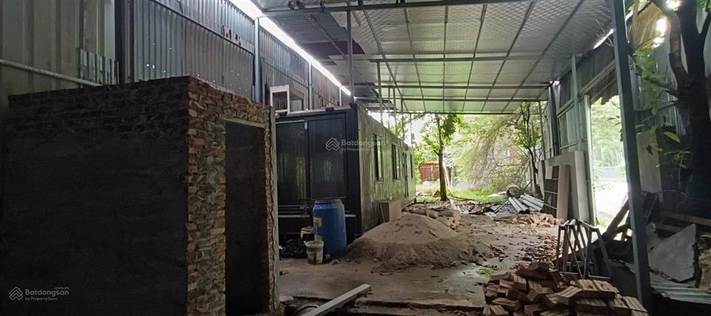 Cho thuê kho xưởng km14 mặt đường đại lộ thăng long, an khánh, dt 300m2, mt 35m, xe công, xuất vat