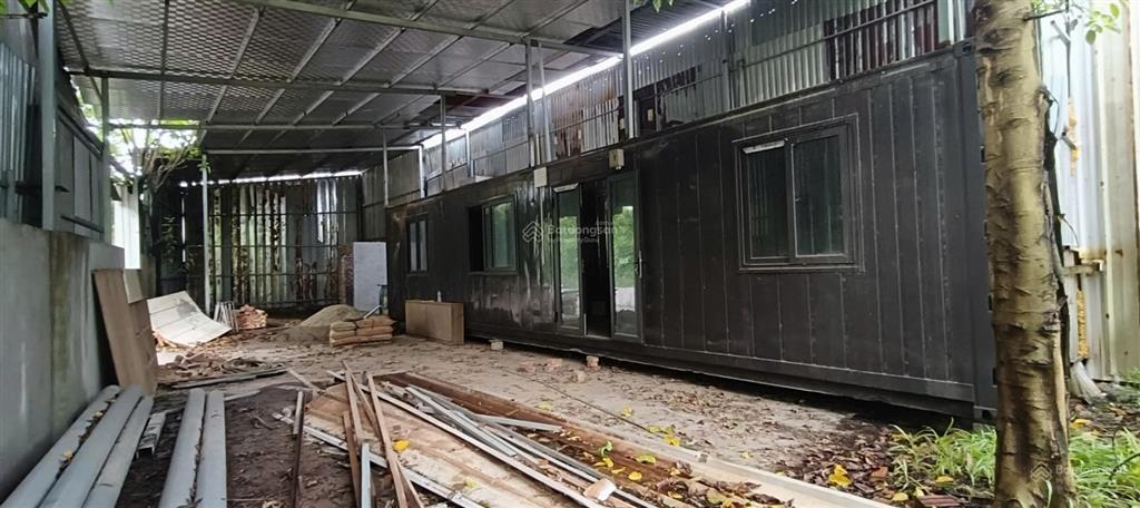 Cho thuê kho xưởng km14 mặt đường đại lộ thăng long, an khánh, dt 300m2, mt 35m, xe công, xuất vat