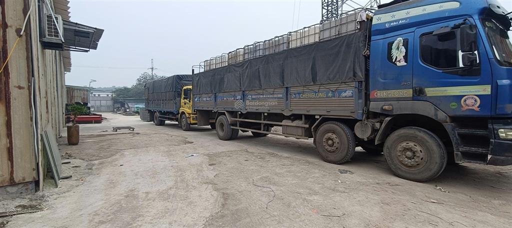 Ct kho xưởng đường đại lộ thăng long, an khánh, dt 1100m2, điện 3 pha, xuất vat, xe công, bảo vệ