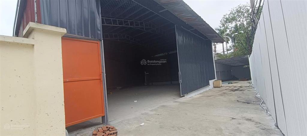 Cho thuê kho xưởng, ccn trường an, an khánh diện tích 385m2, điện 3 pha, vat, pccc, xe 10t, bảo vệ