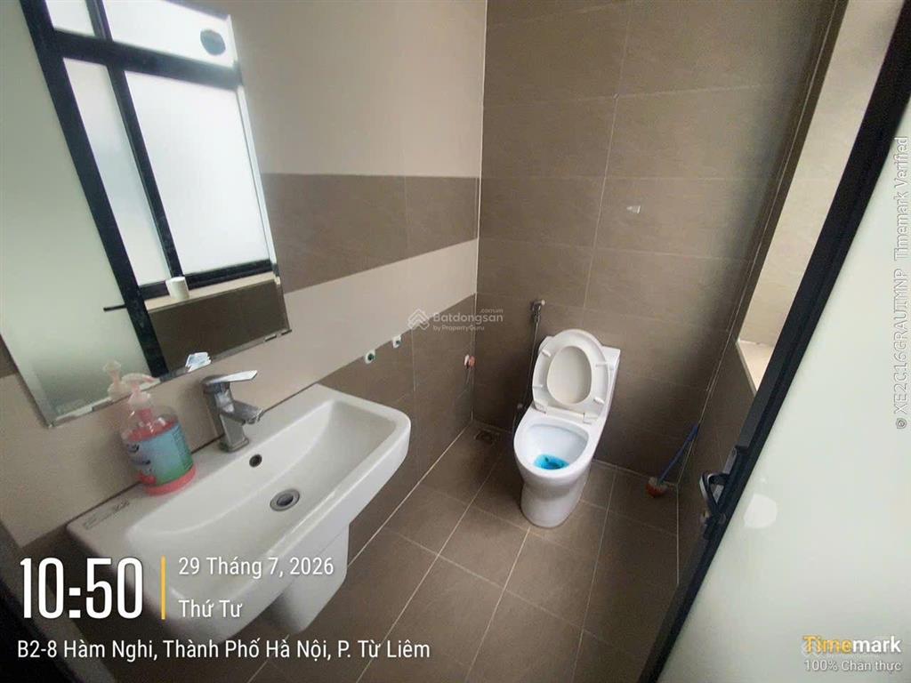 Cho thuê nhà vinhomes gardenia hàm nghi, dt 100m², 5 tầng, thông sàn, thang máy, đh, nl 55tr