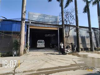 Cho thuê kho lại yên, gần cầu vượt an khánh, dt 1300m2, xe công vào, điện 3 pha, 70k/m