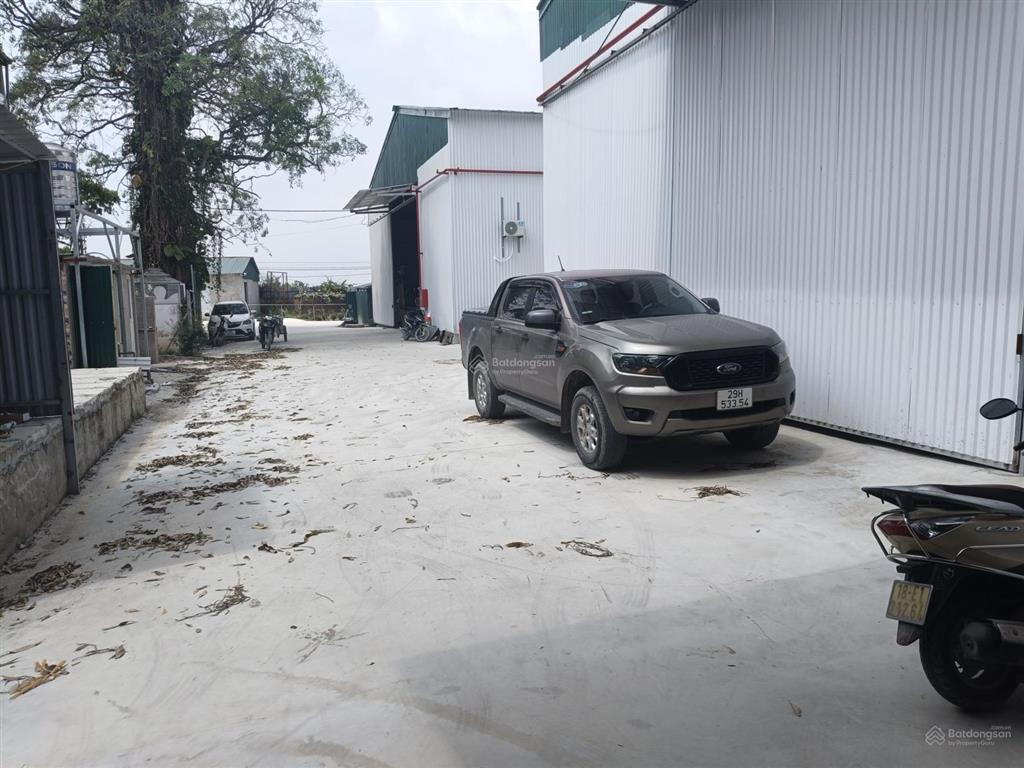 Cho thuê 730m2 kho xưởng đường 442, sơn đồng, xe công vào, xuất vat, pccc, điện 3 pha, 65k/m