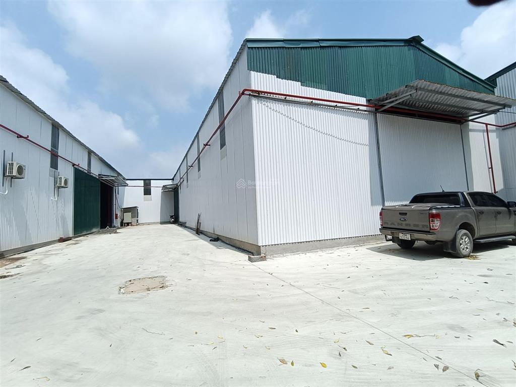 Cho thuê 730m2 kho xưởng đường 442, sơn đồng, xe công vào, xuất vat, pccc, điện 3 pha, 65k/m