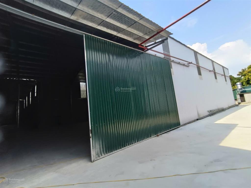 Cho thuê 730m2 kho xưởng đường 442, sơn đồng, xe công vào, xuất vat, pccc, điện 3 pha, 65k/m