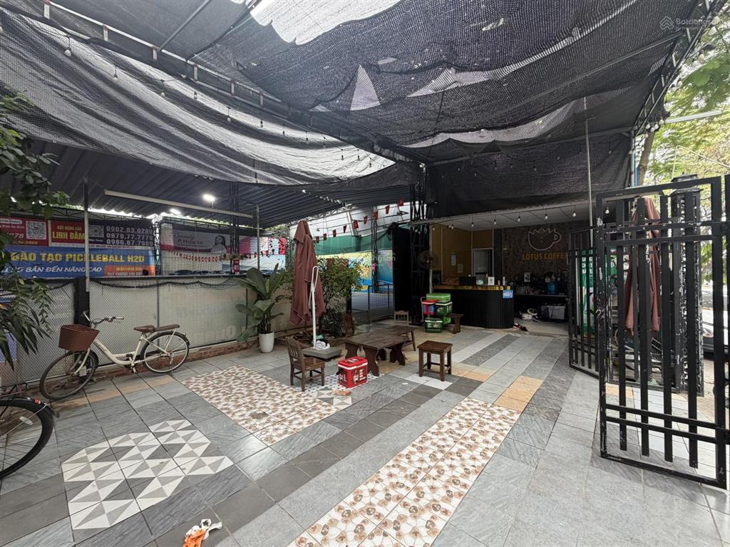Sang nhượng 5 sân pickleball đường hồng quang, định công, dt 1000m2, mt 45m, đang khai thác