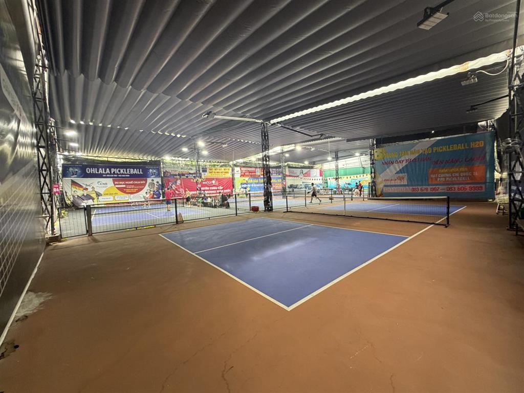 Sang nhượng 5 sân pickleball đường hồng quang, định công, dt 1000m2, mt 45m, đang khai thác