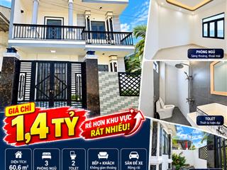 Nhà 2 tầng trung tâm thị trấn diên khánh. đường ô tô. giá 1,4 tỷ