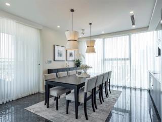 Cho thuê căn góc 3 ngủ full nội thất cao cấp tòa sunshine golden river tây hồ view trọn sông hồng