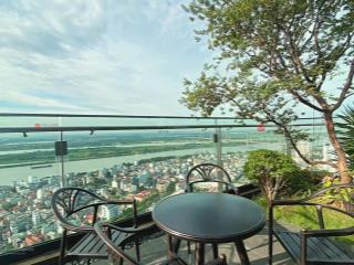Cho thuê căn duplex penthouse 3pn nội thất cao cấp siêu vip view sông hồng trong kdt ciputra