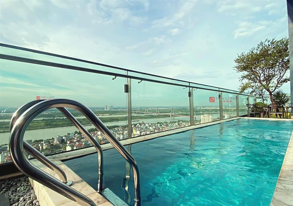 Cho thuê căn duplex penthouse 3pn nội thất cao cấp siêu vip view sông hồng trong kdt ciputra