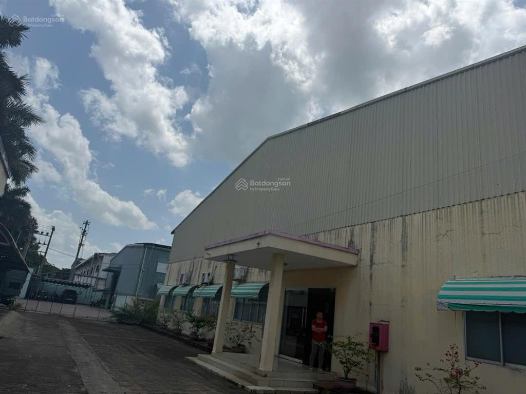 Bán nhà xưởng kcn tân đức, đức hòa, tây ninh diện tích 11.638,8m² vị trí thuận lợi